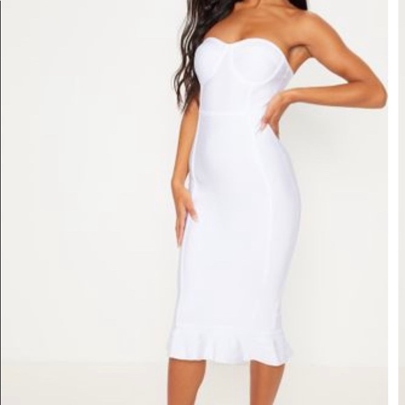 PrettyLittleThing Dresses & Skirts - White Bandage Dress